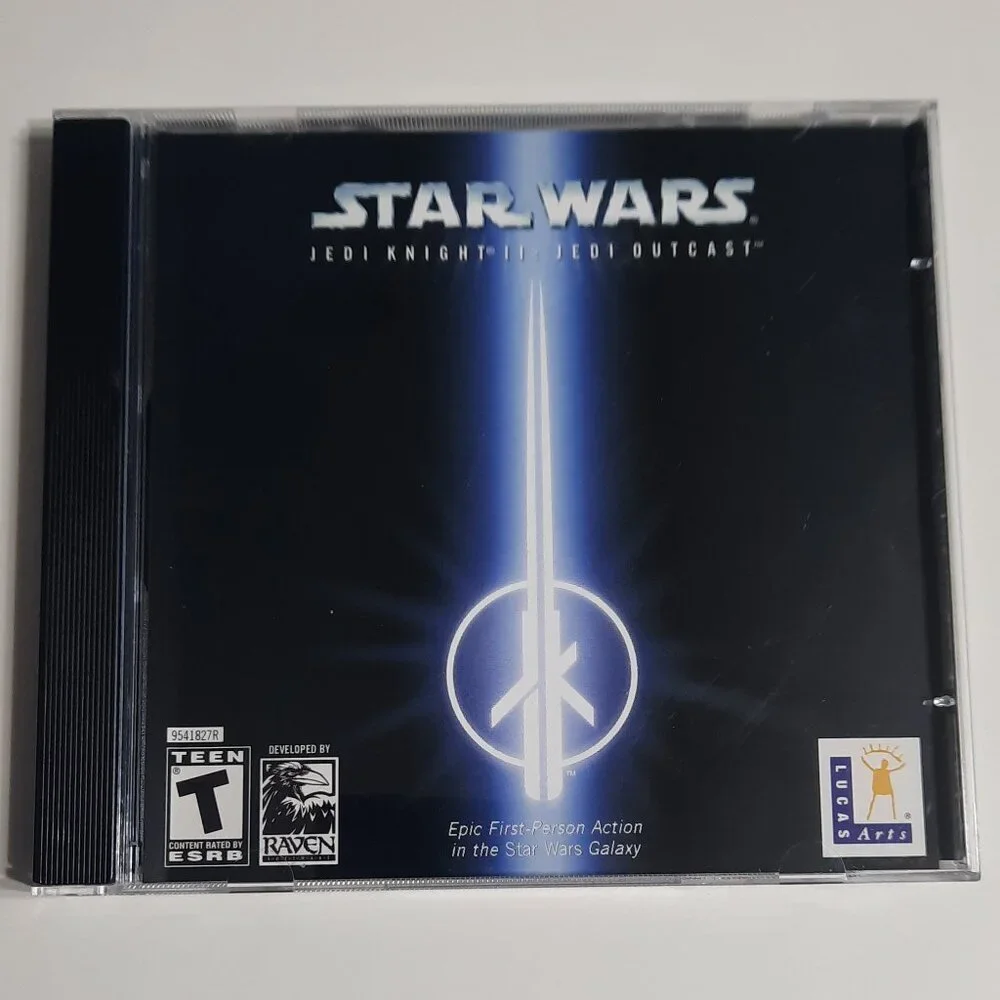 Star Wars Jedi Knight II Jedi Outcast PC CD-ROM 2004 Tested Working